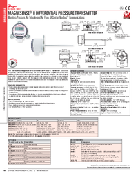 Thumbnail of document Brochure - MS2 Magnesense II Differential Pressure Transmitter